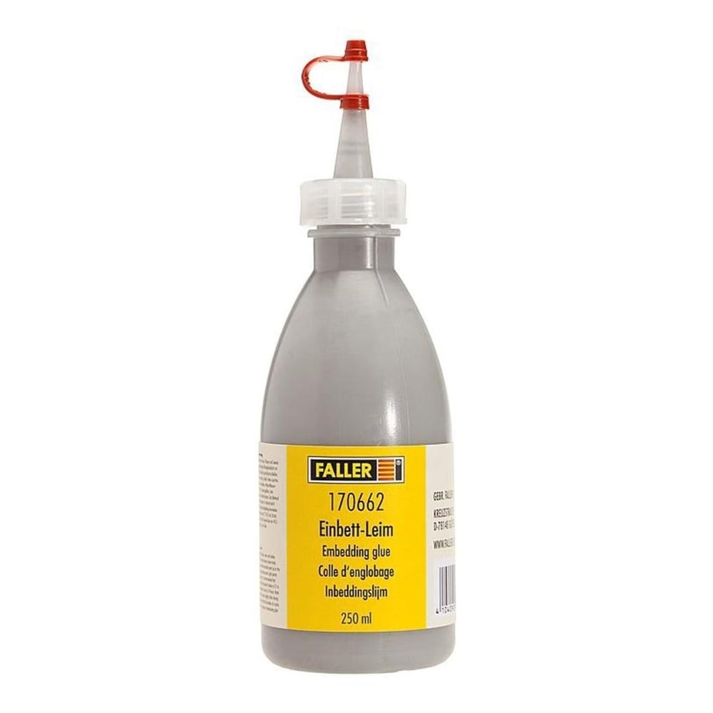Faller 170662 Ray Balastı Yapıştırıcısı, Gri Renkli, 250 Gram