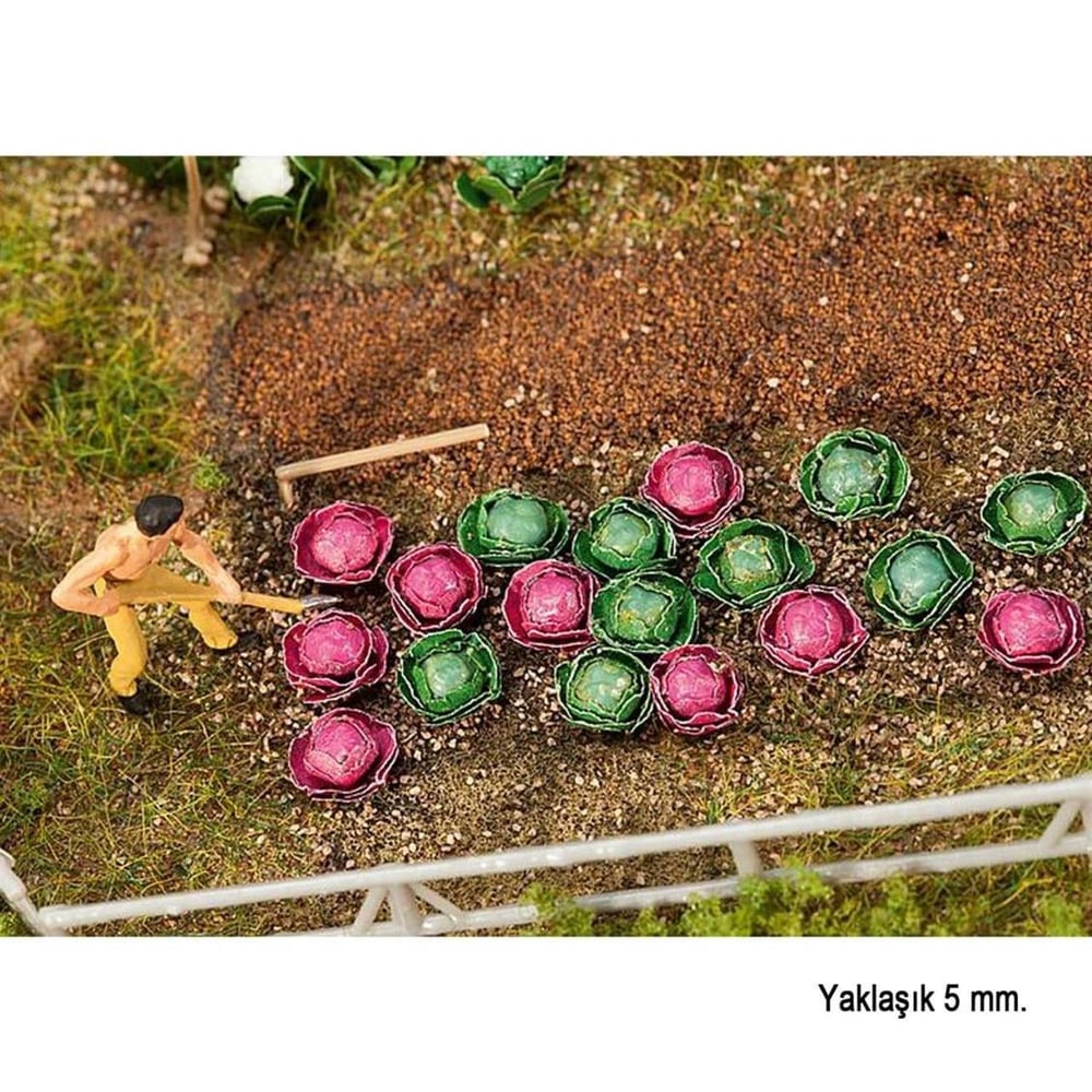 Faller 181263 Kırmızı ve Yeşil Lahanalar, 20 Adet