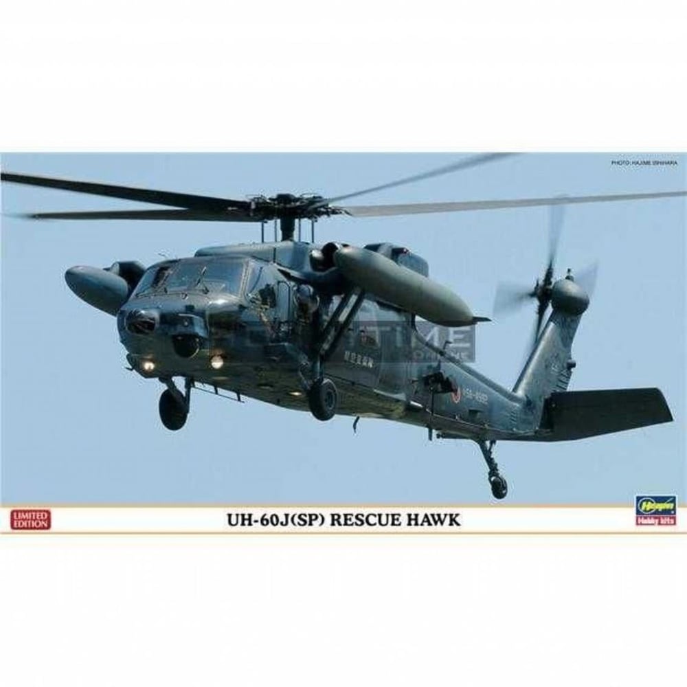 Hasegawa 1965 1/72 Ölçek, UH-60J(SP) Rescue Hawk (Limited Edition) Helikopter Plastik Model Kiti