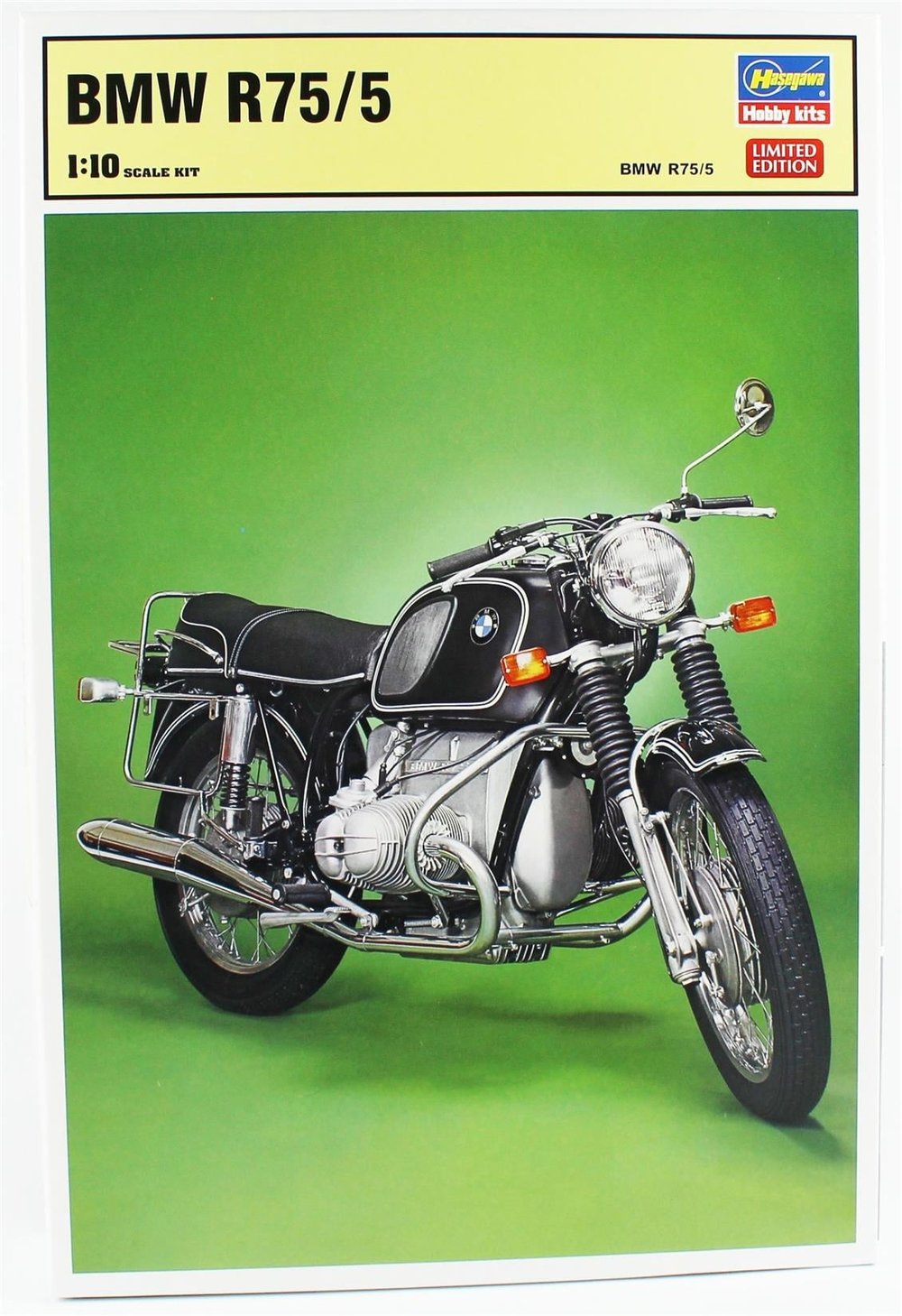 Hasegawa SP374 52174 1/10 Ölçek, BMW R75/5 Motosiklet Plastik Model Kiti