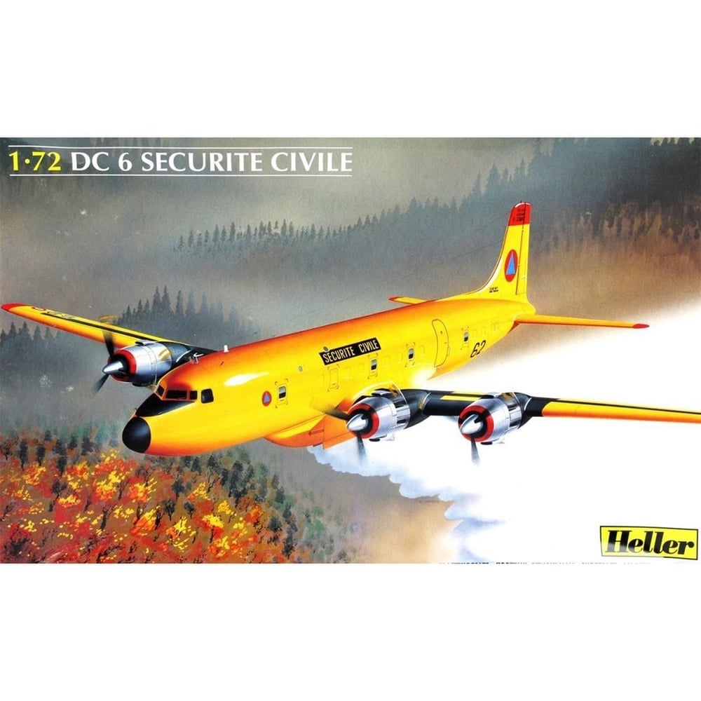 Heller 80386 1/72 Ölçek, Dc-6 Securıte Cıvıle