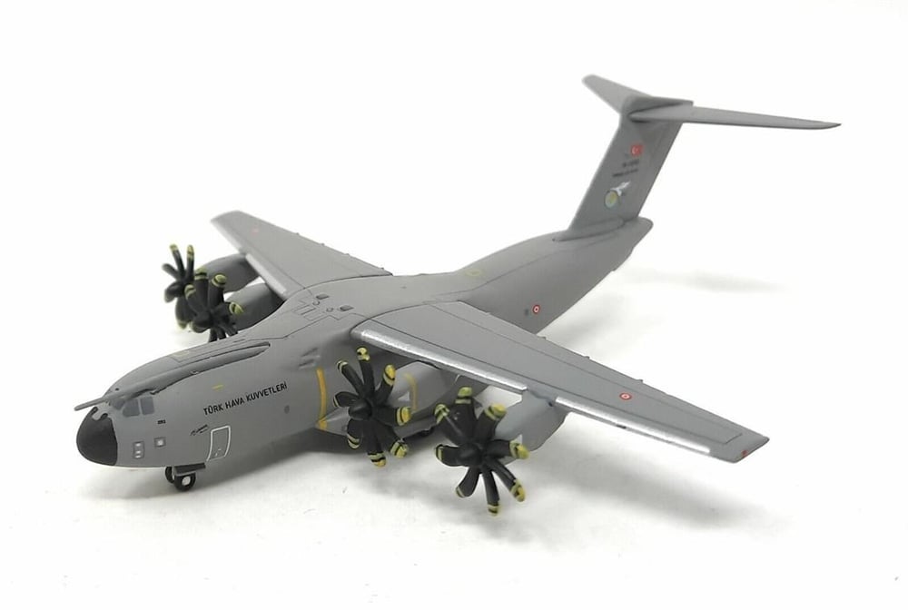 Herpa 535656 1/500 Ölçek, A400M Atlas Turkish AF 221. Filo, Metal, Sergilemeye Hazır Model Araç