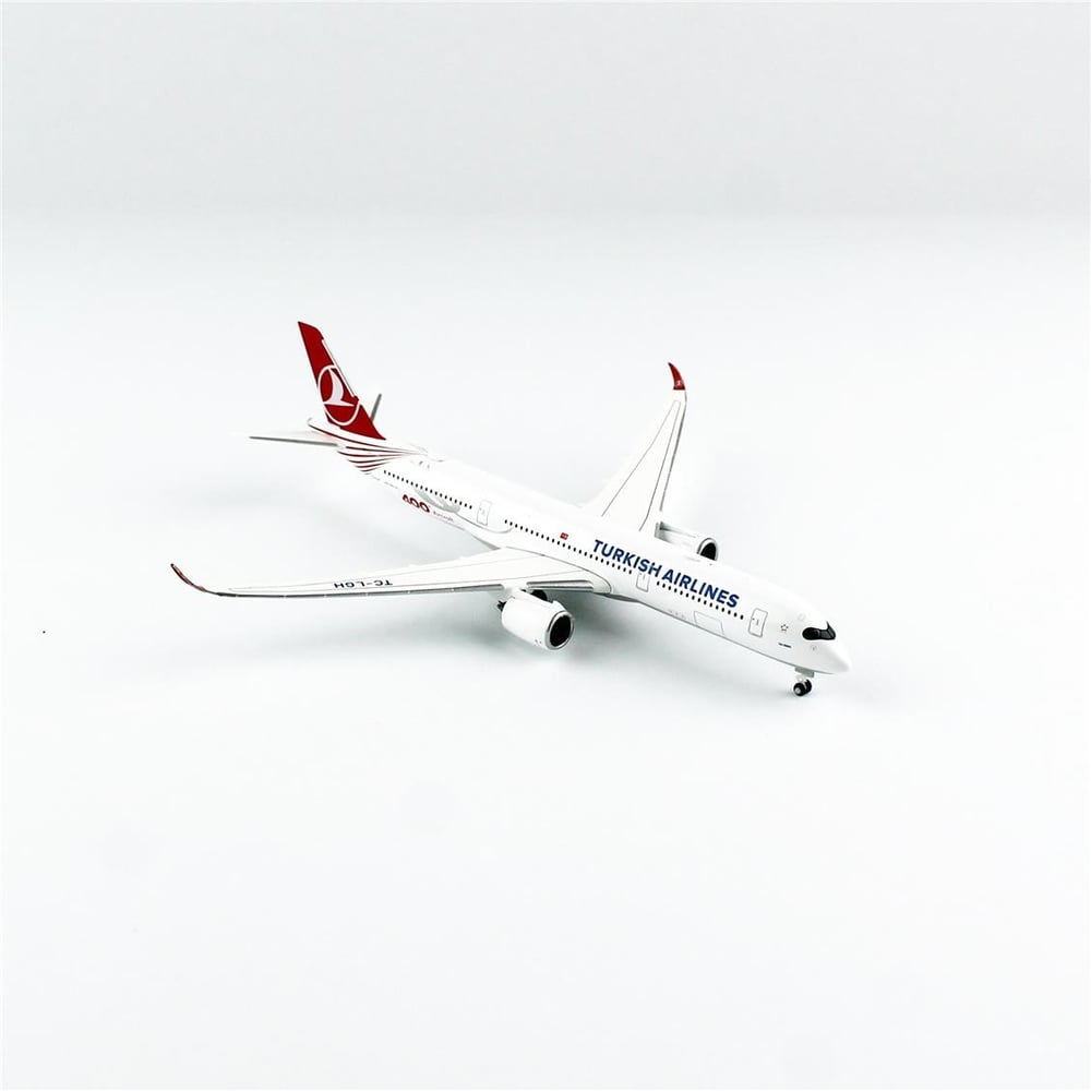 Herpa 537230 1/500 Ölçek, THY Airbus A350-900 (400th Aircraft)- TC-LGH (Tek Yürek), Metal, Sergilemeye Hazır Model Araç
