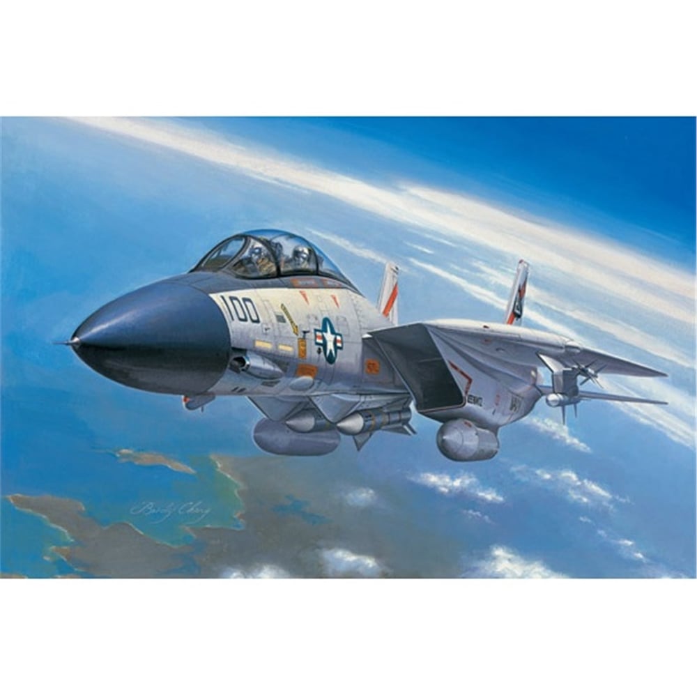 Hobbyboss 80276 1/72 Ölçek, F-14A Tomcat, Savaş Uçağı Plastik Model Kiti