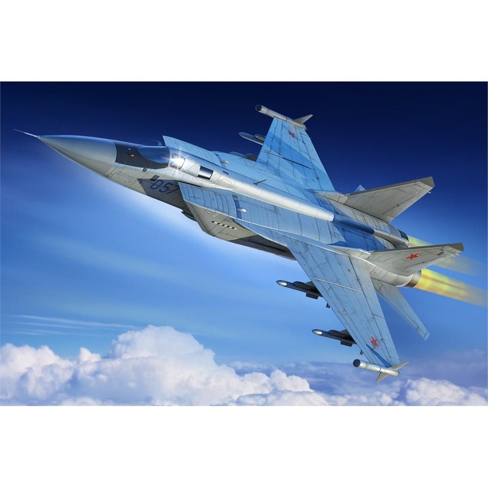 Hobbyboss 81755 1/48 Ölçek, Russian MiG-31M Foxhound, Savaş Uçağı Plastik Model Kiti