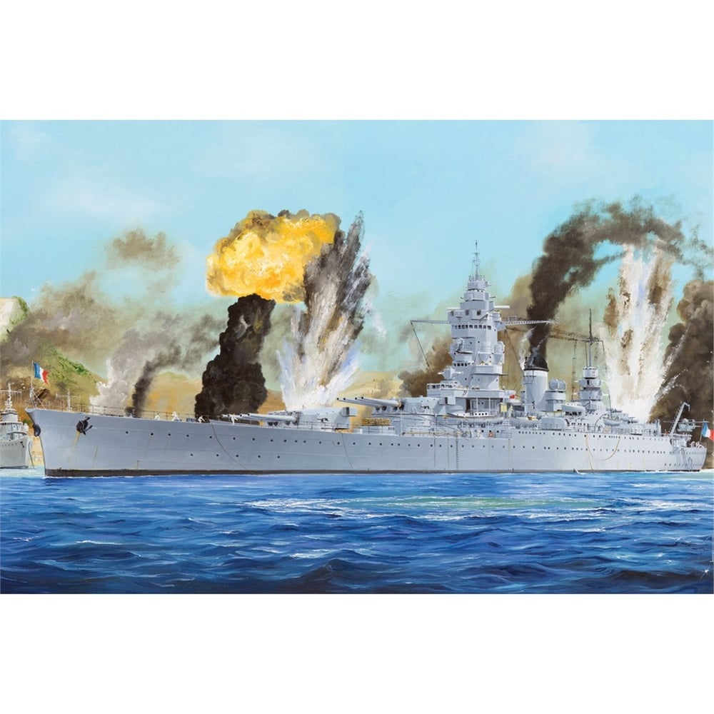 Hobbyboss 86506 1/350 Ölçek, Fransız Donanması Dunkerque Savaş Gemisi, Plastik Model Kiti