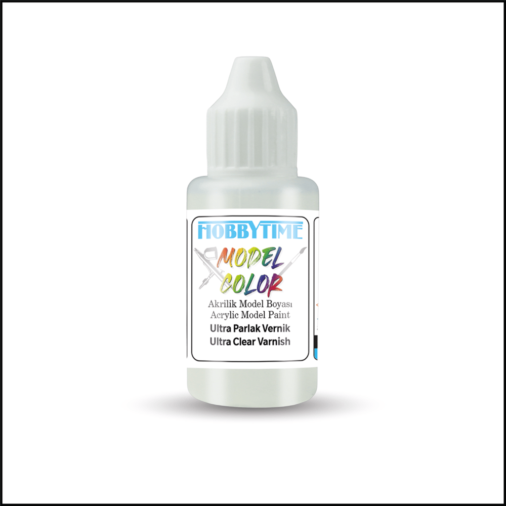 Hobbytime 512 18 ml. Ultra Parlak Vernik (Ultra Clear Varnish)