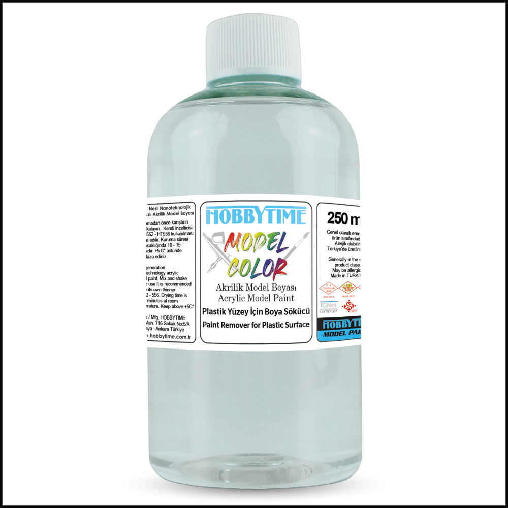 Hobbytime 562 50 ml. Enamel, Laker El Aleti Temizleme Sıvısı (Enamel and Laquer Tool Cleaner)