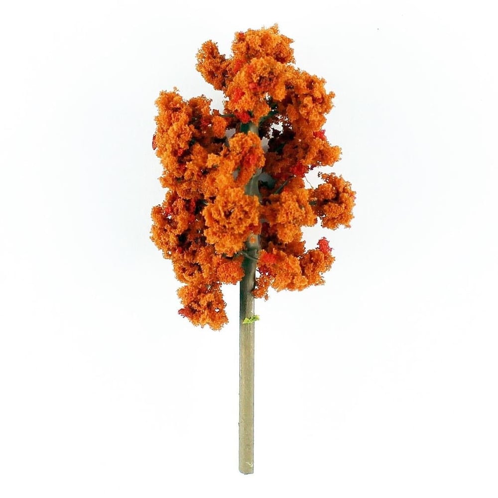 Hobbytime 7 Cm. Yassı Formlu Amerikan Sığla Ağacı Modeli, 3 Adet