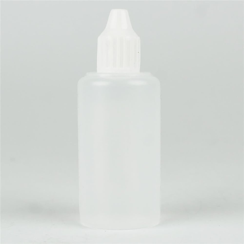 Hobbytime 775 Opak Plastik Şişe, 50 ml. Damlalıklı ve Kapaklı