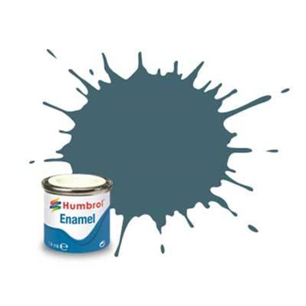 Humbrol 221 14 Ml. Satin Garter Blue