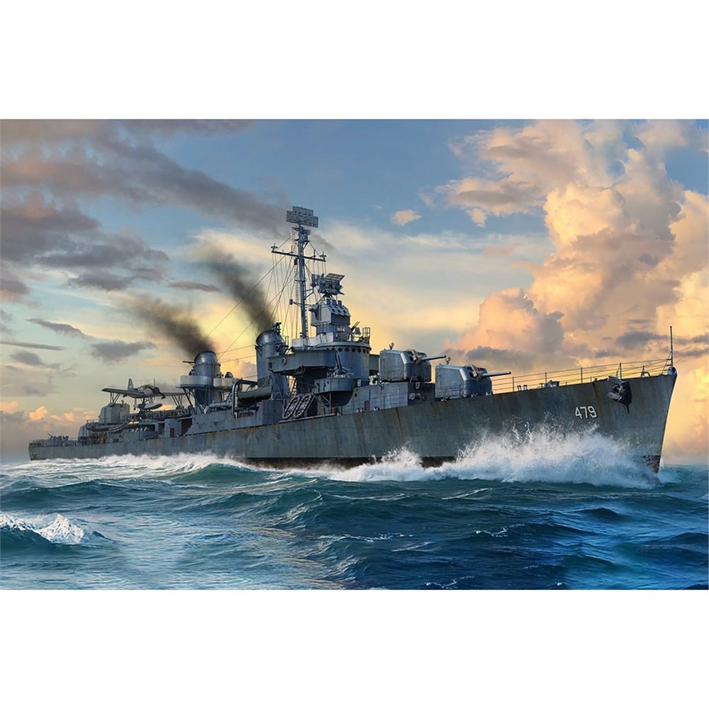 I Love Kit 65308 1/350 Ölçek, USS Stevens DD-479, Savaş Gemisi Plastik Model Kiti