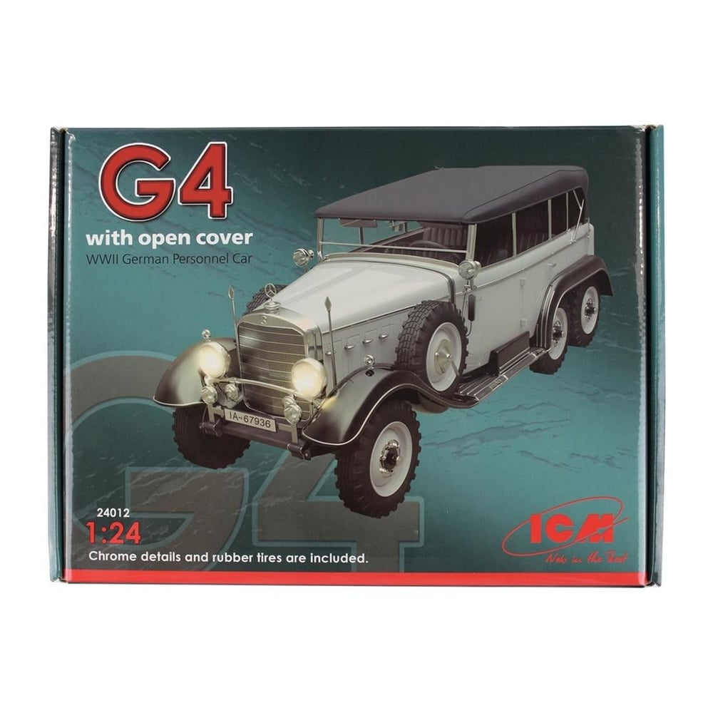 ICM 24012 Scale 1:24-Typ G4 With Open Cover, WWII Germ