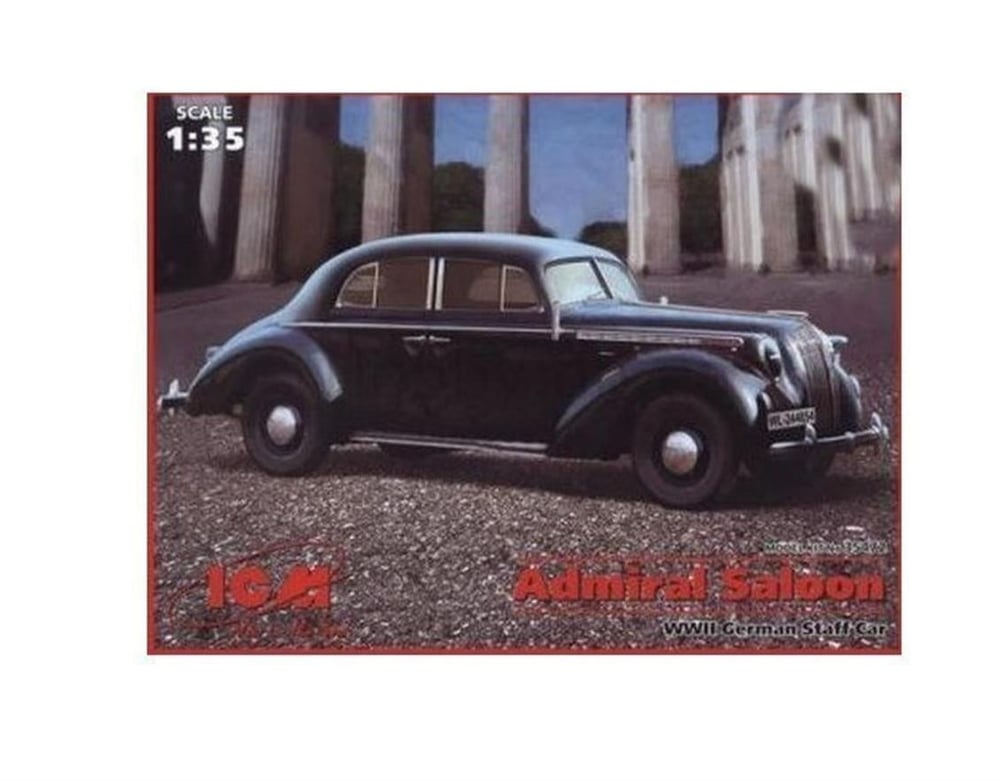 ICM 35472 Admiral Saloon, WWII German Staff Car