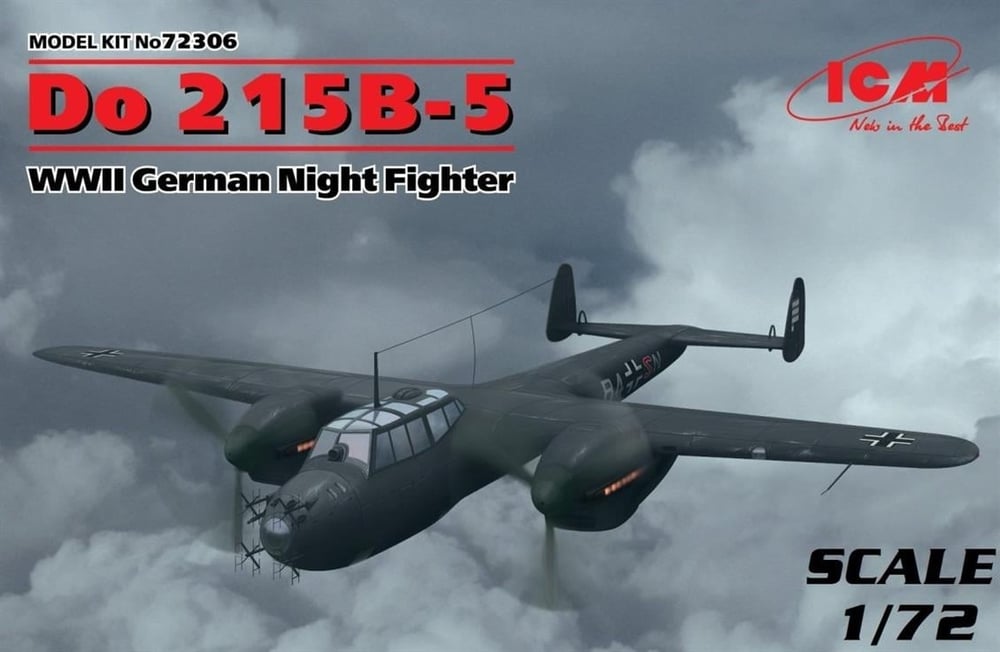 ICM 72306 Do 215B-5, WWII German Night Fighter Do 215B