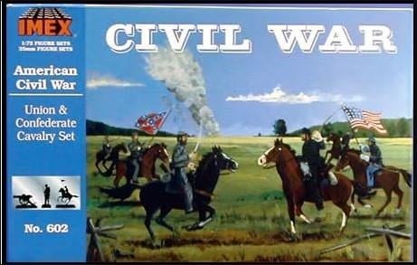 IMEX 602 1/72 Ölçek, Union & Conf Calvary Set