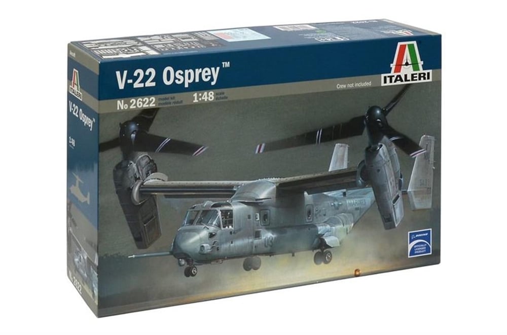 Italeri 2622S 1/48 Ölçek, V-22 Osprey Savaş Uçağı, Plastik Model kiti
