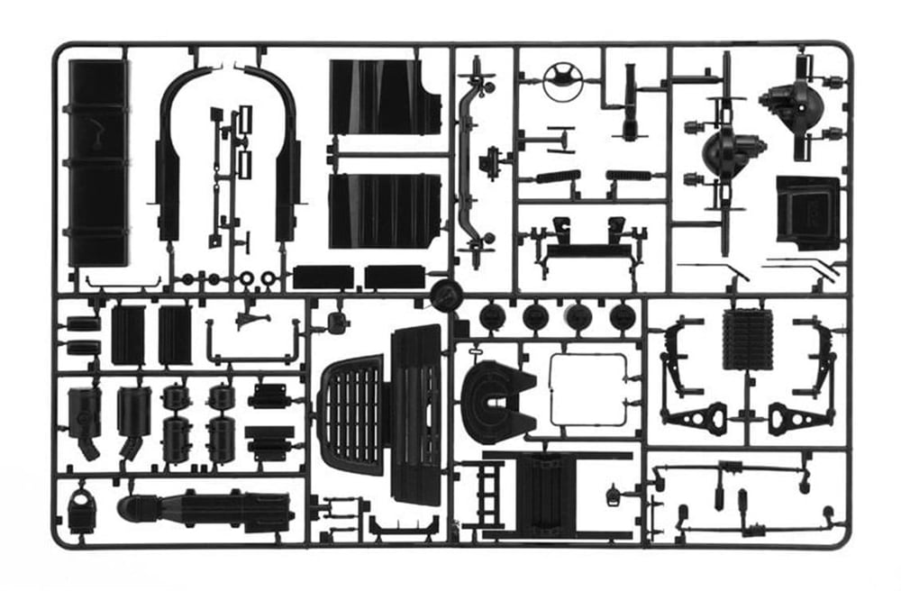 Italeri 3933S 1/24 Ölçek, DAF XF-105 (Space America) Çekici, Plastik Model kiti