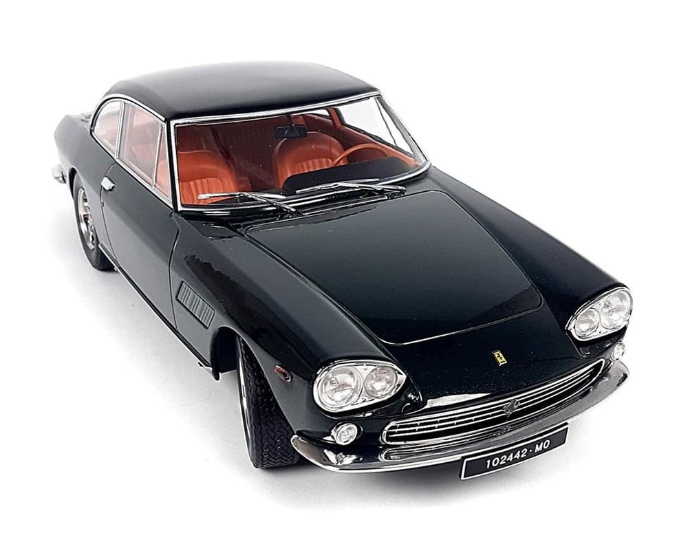 KKscale 180422 1/18 Ölçek, 1964 Ferrari 330 GT 2+2, Metalik Koyu Yeşil, Sergilemeye Hazır Metal Araba Modeli