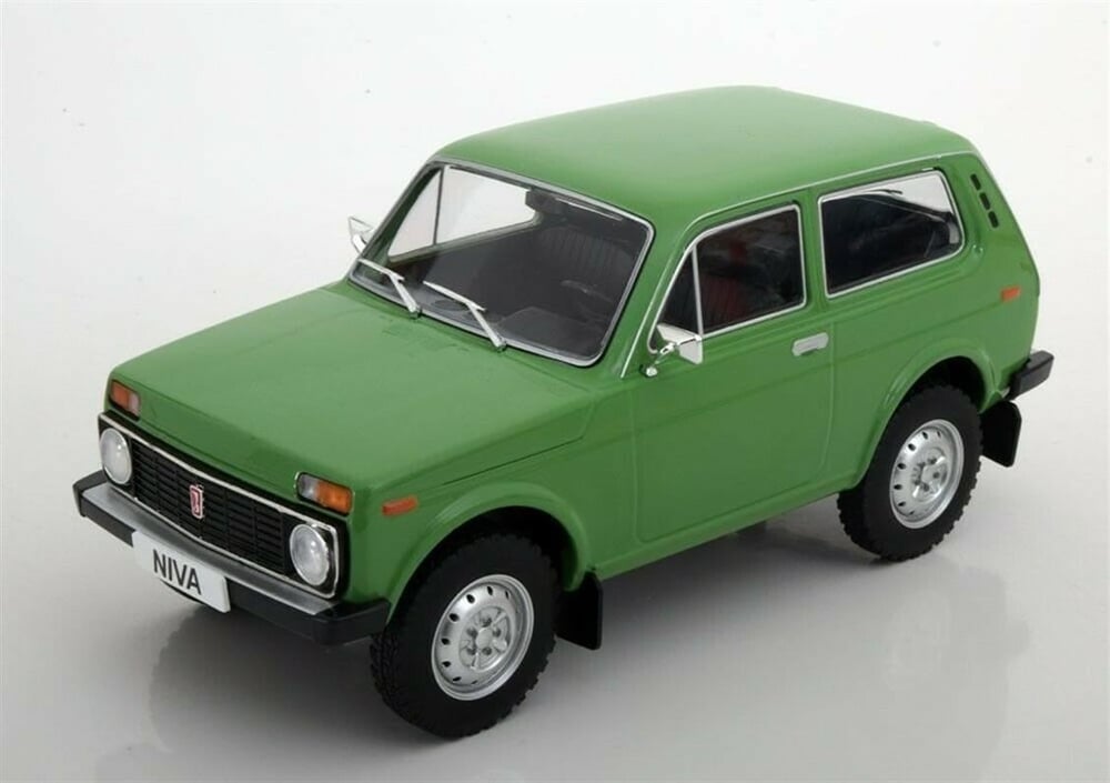 MCG 18111 1/18 Ölçek, Lada Niva, Yeşil, Sergilemeye Hazır Metal Cip Modeli
