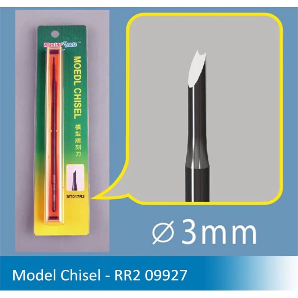 MST 09927 Model Detaylandırma Kalemi RR2, 3 mm. Elips