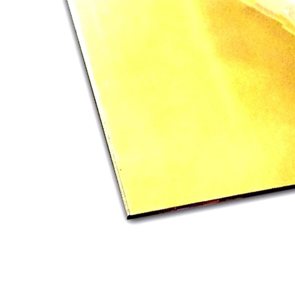 Midwest 70701 Aynalı Gold Styrene Levha -1,00 Mm. -194 X 280 Mm.