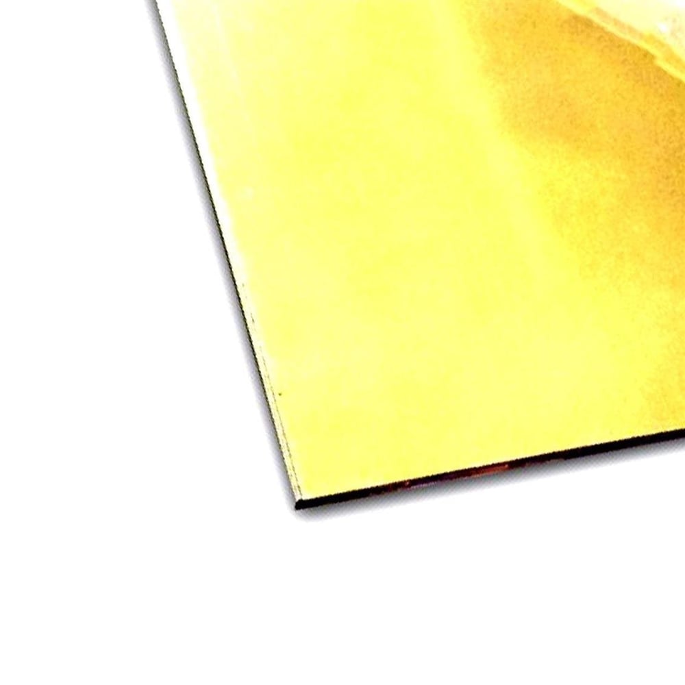 Midwest 70701 Aynalı Gold Styrene Levha -1,00 Mm. -194 X 280 Mm.