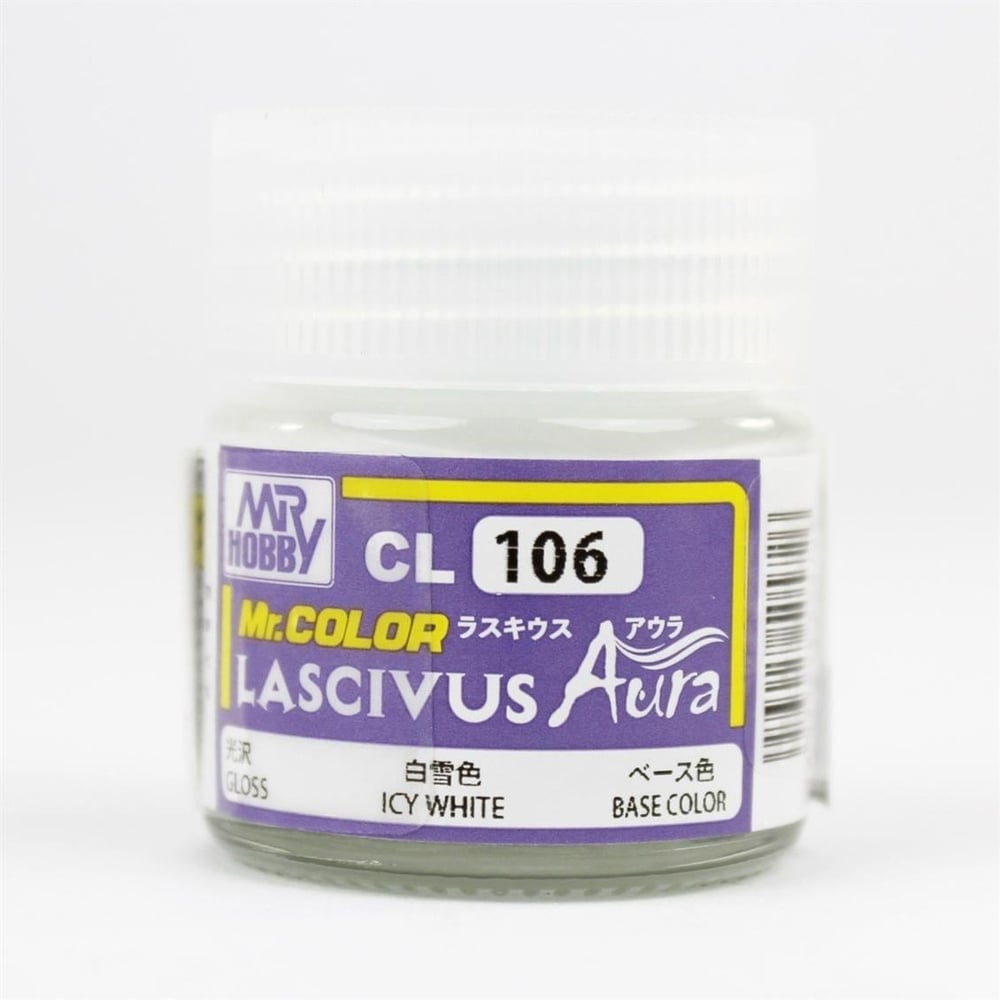 Mr.Hobby CL-106 10 ml. Icey White, Lascivus Serisi Model Boyası