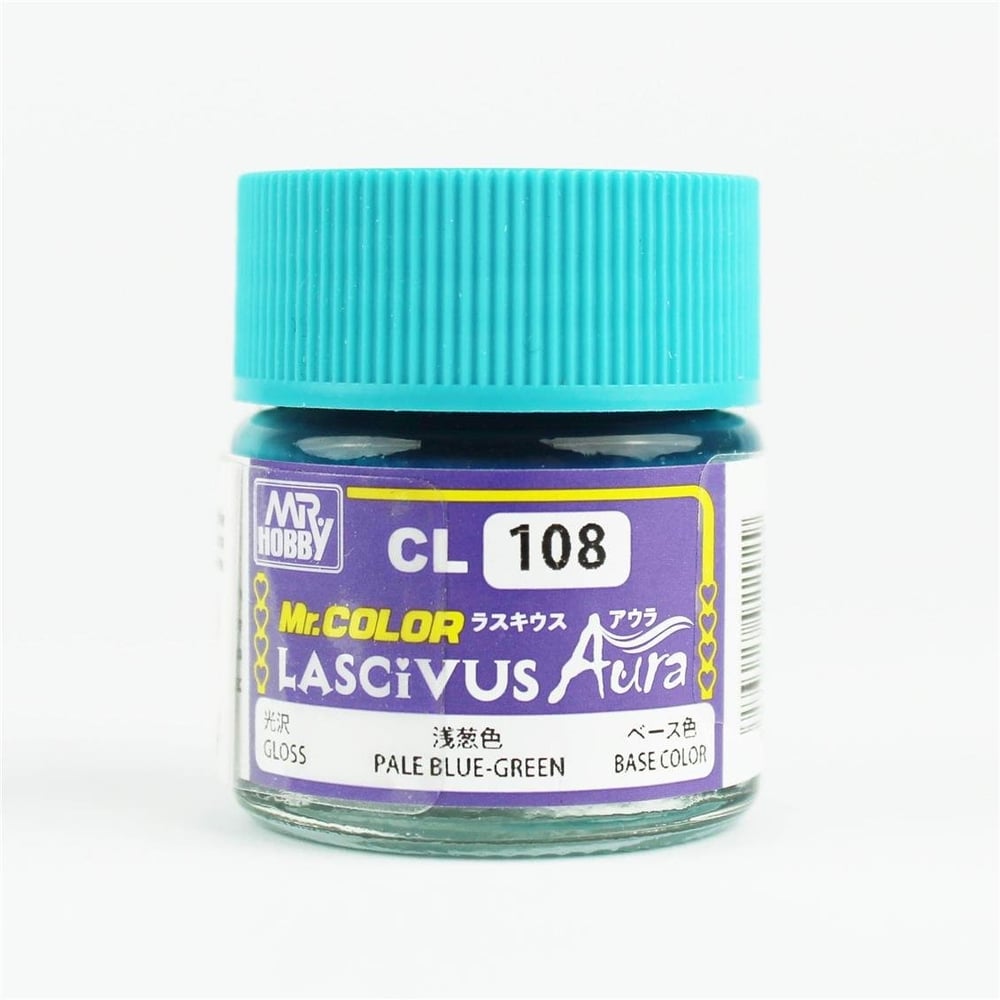 Mr.Hobby CL-108 10 ml. Pale BlueGreen, Lascivus Serisi Model Boyası
