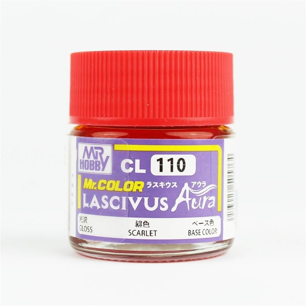 Mr.Hobby CL-110 10 ml. Scarlet, Lascivus Serisi Model Boyası