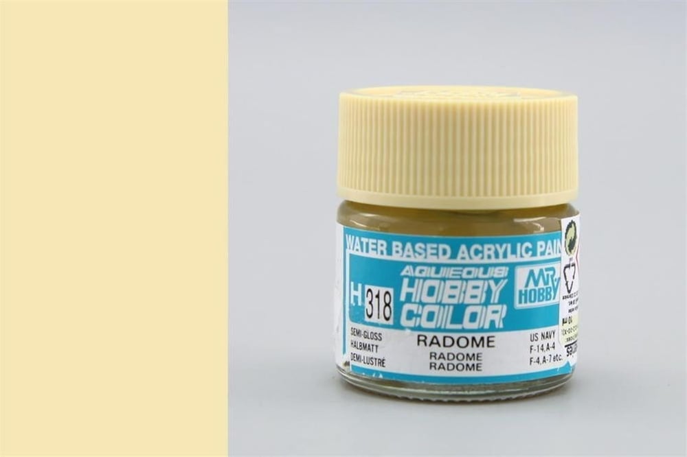 Mr.Hobby H-318 10 ml. Radome, Aqueous Serisi Model Boyası