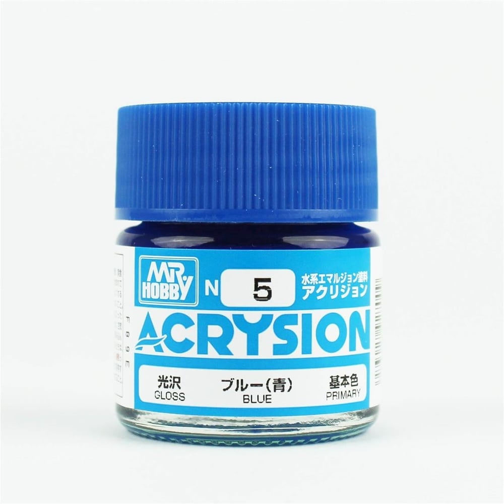 Mr.Hobby N-005 10 ml. Blue, Acrysion Serisi Model Boyası