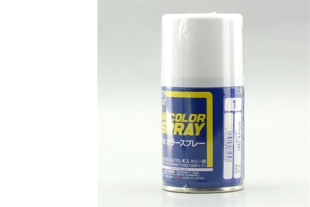 Mr.Hobby S-001 100 ml. White, Sprey Model Boyası