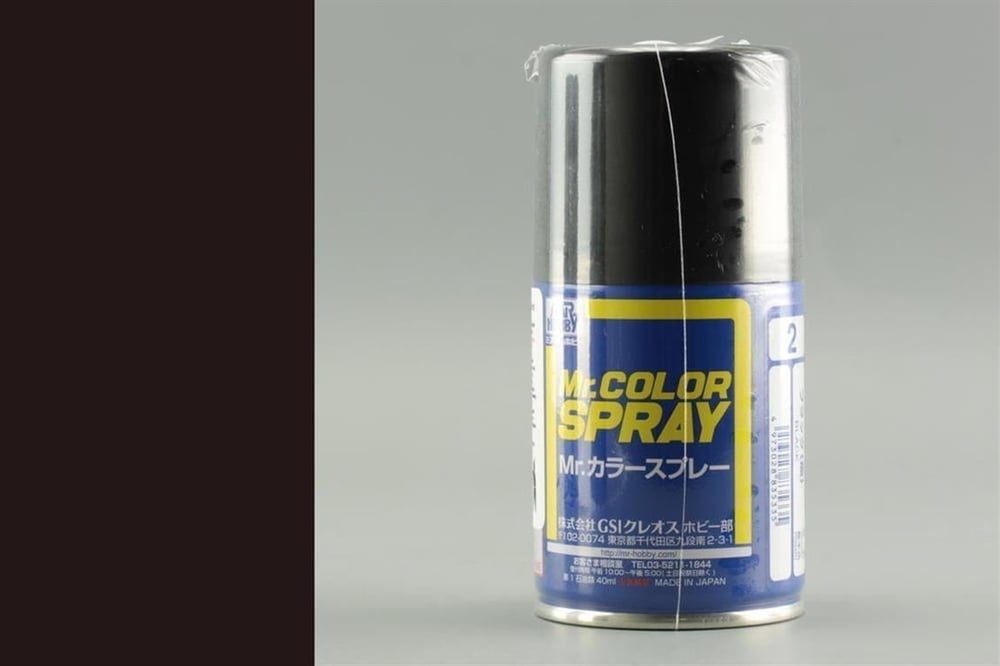 Mr.Hobby S-002 100 ml. Black, Sprey Model Boyası