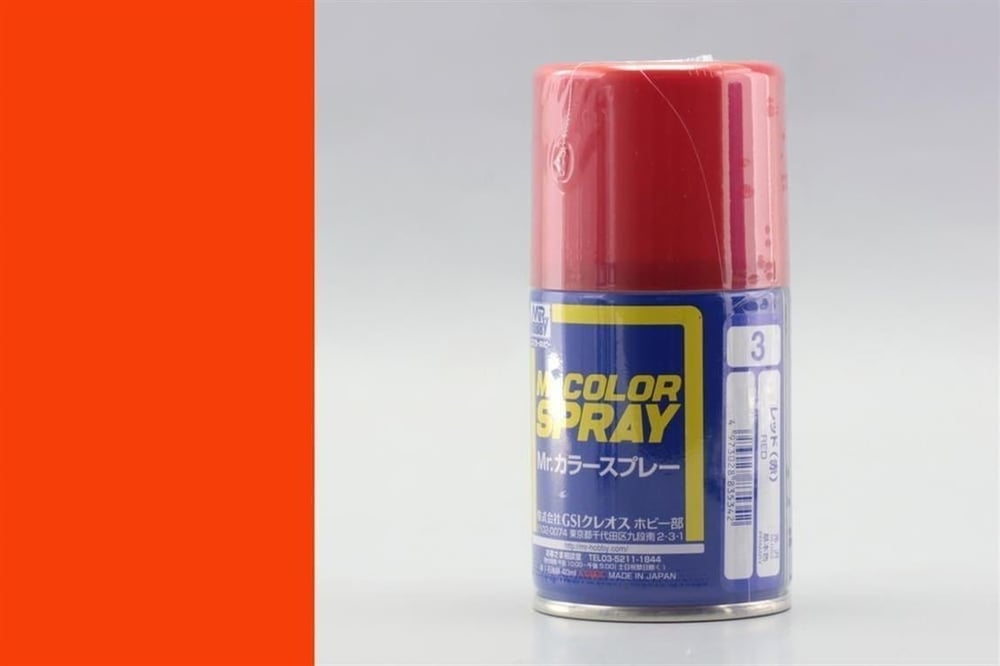 Mr.Hobby S-003 100 ml. Red, Sprey Model Boyası