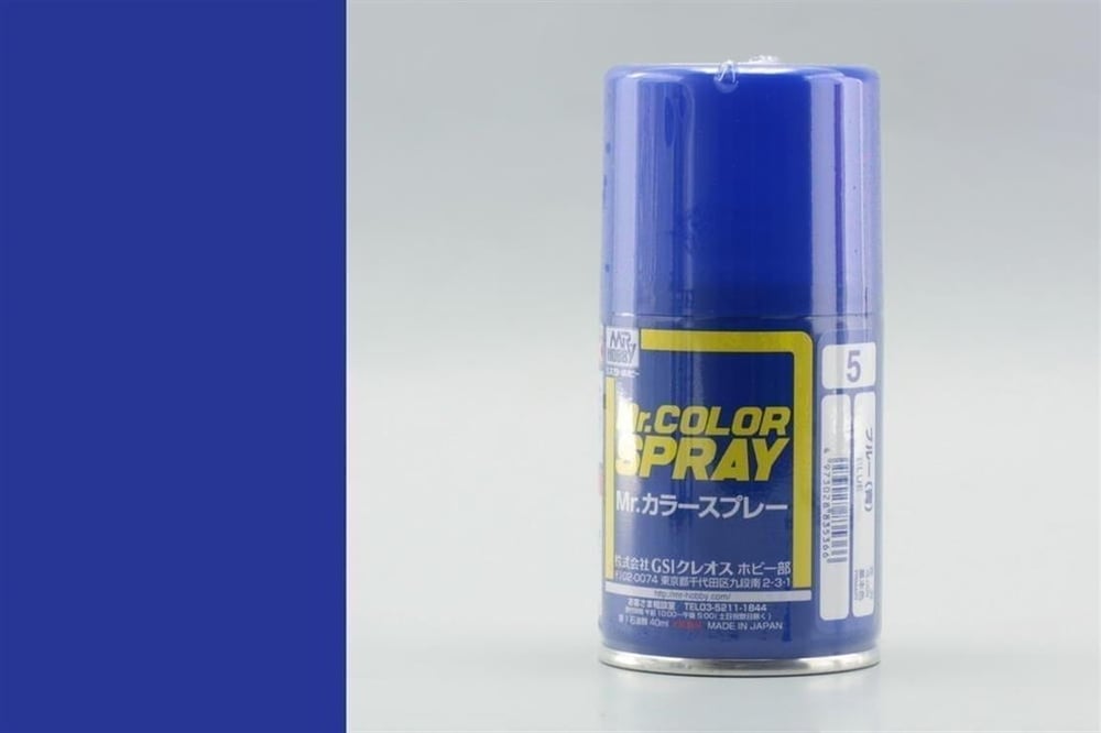 Mr.Hobby S-005 100 ml. Blue, Sprey Model Boyası