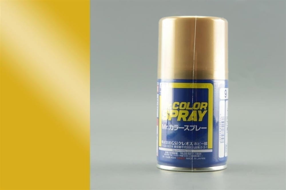Mr.Hobby S-009 100 ml. Gold, Sprey Model Boyası
