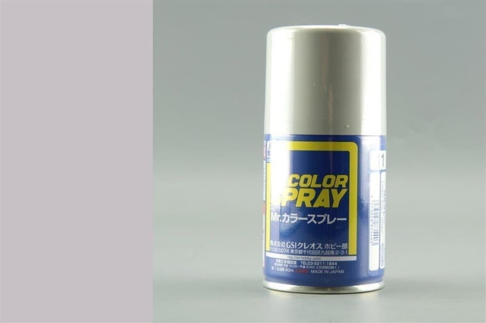 Mr.Hobby S-011 100 ml. Light Gull Gray, Sprey Model Boyası