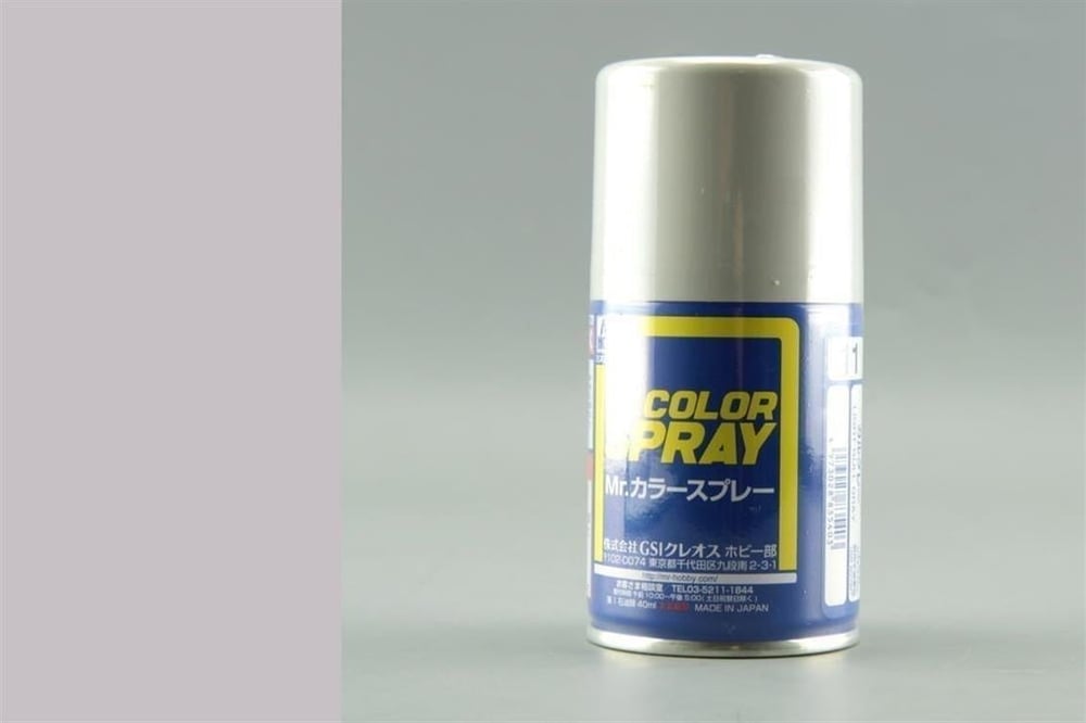 Mr.Hobby S-011 100 ml. Light Gull Gray, Sprey Model Boyası