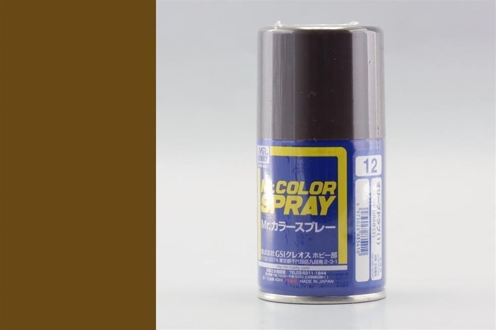 Mr.Hobby S-012 100 ml. Olive Drab (1), Sprey Model Boyası