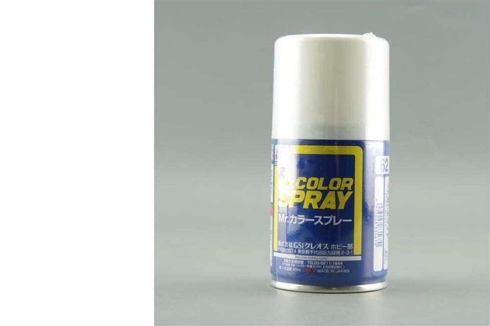 Mr.Hobby S-062 100 ml. Flat White, Sprey Model Boyası