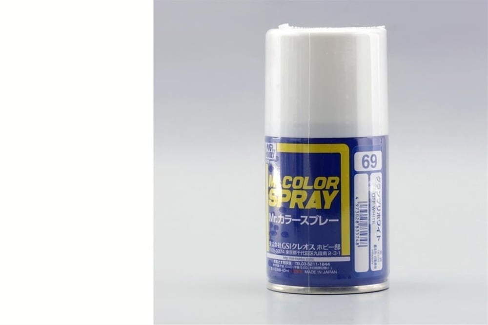 Mr.Hobby S-069 100 ml. Off White, Sprey Model Boyası