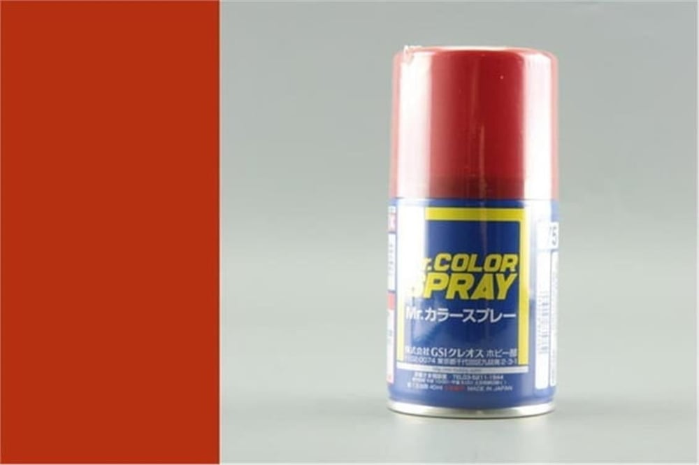 Mr.Hobby S-075 100 ml. Metallic Red, Sprey Model Boyası
