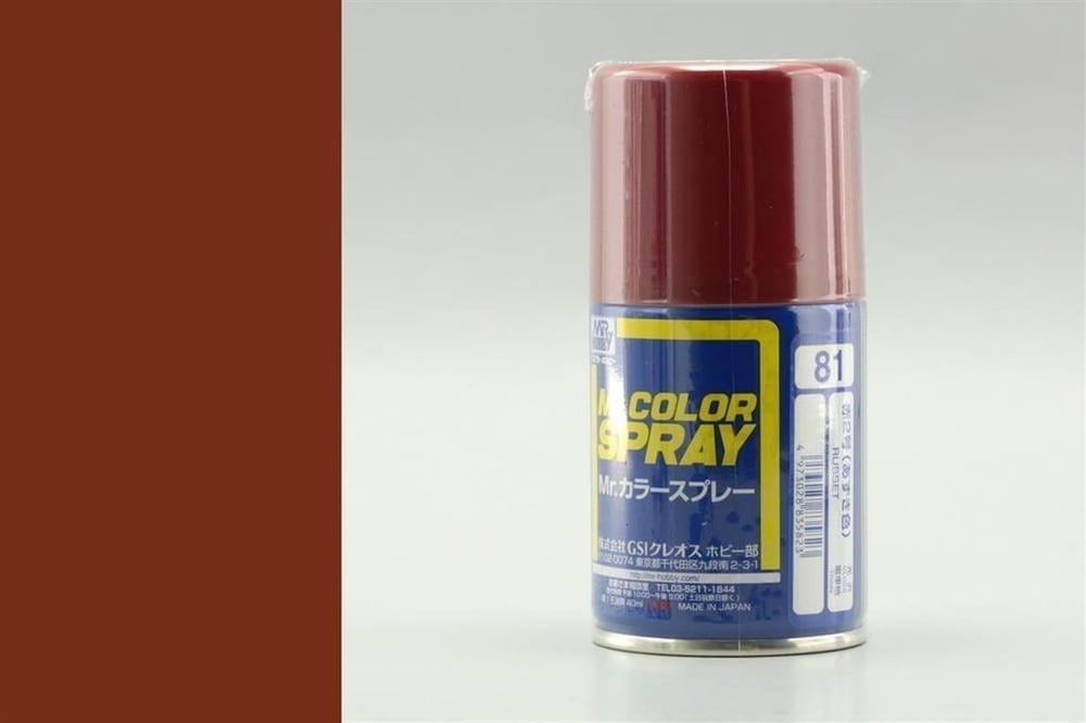Mr.Hobby S-081 100 ml. Russet, Sprey Model Boyası