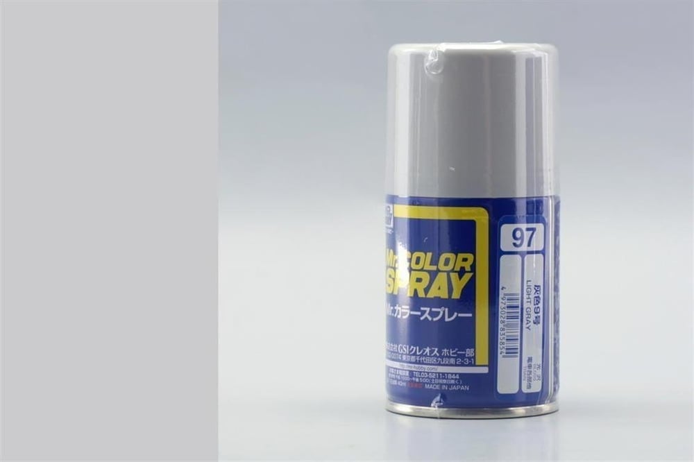 Mr.Hobby S-097 100 ml. Light Gray, Sprey Model Boyası