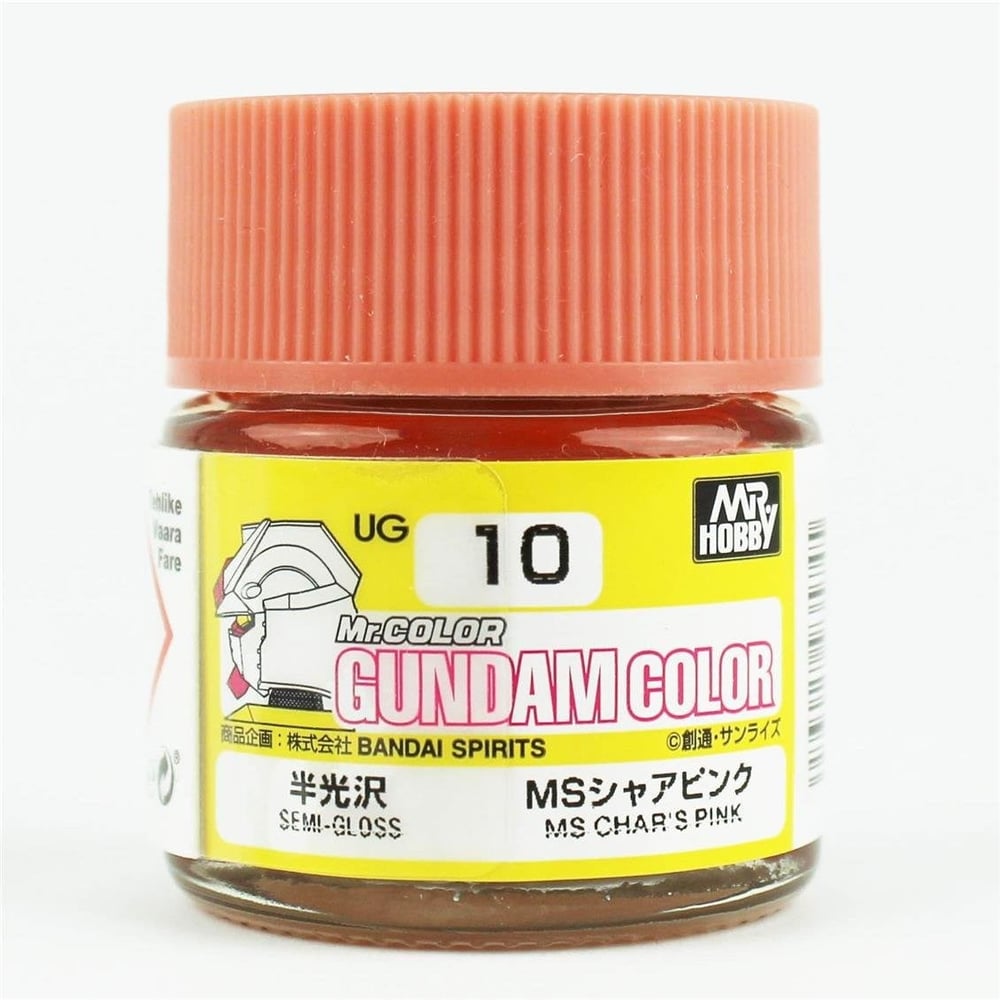 Mr.Hobby UG-10 10 ml. MS Char's Pink, Gundam Color Serisi Model Boyası