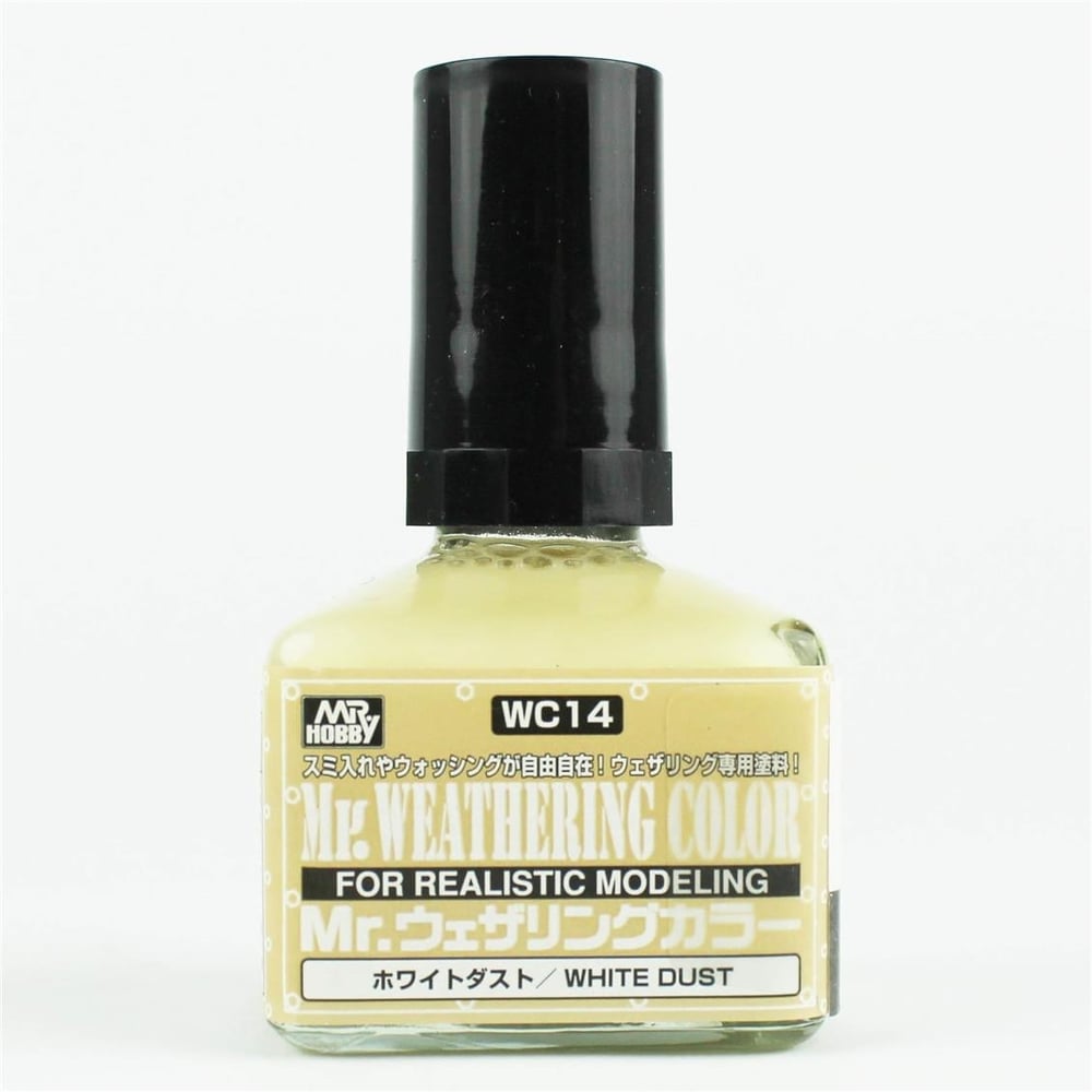 Mr.Hobby WC-14 40 ml. Filter Liquid White Dust, Eskitme Model Boyası