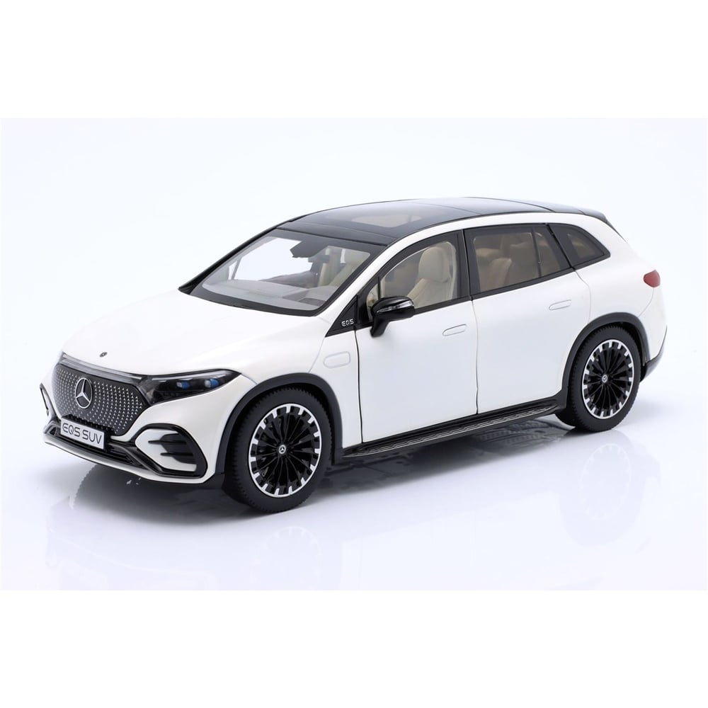 NZG B66960590 1/18 Ölçek,- MERCEDES BENZ - EQS SUV (X296) VON MERCEDES-EQ 2022, Sergilemeye Hazır Metal Araba Modeli