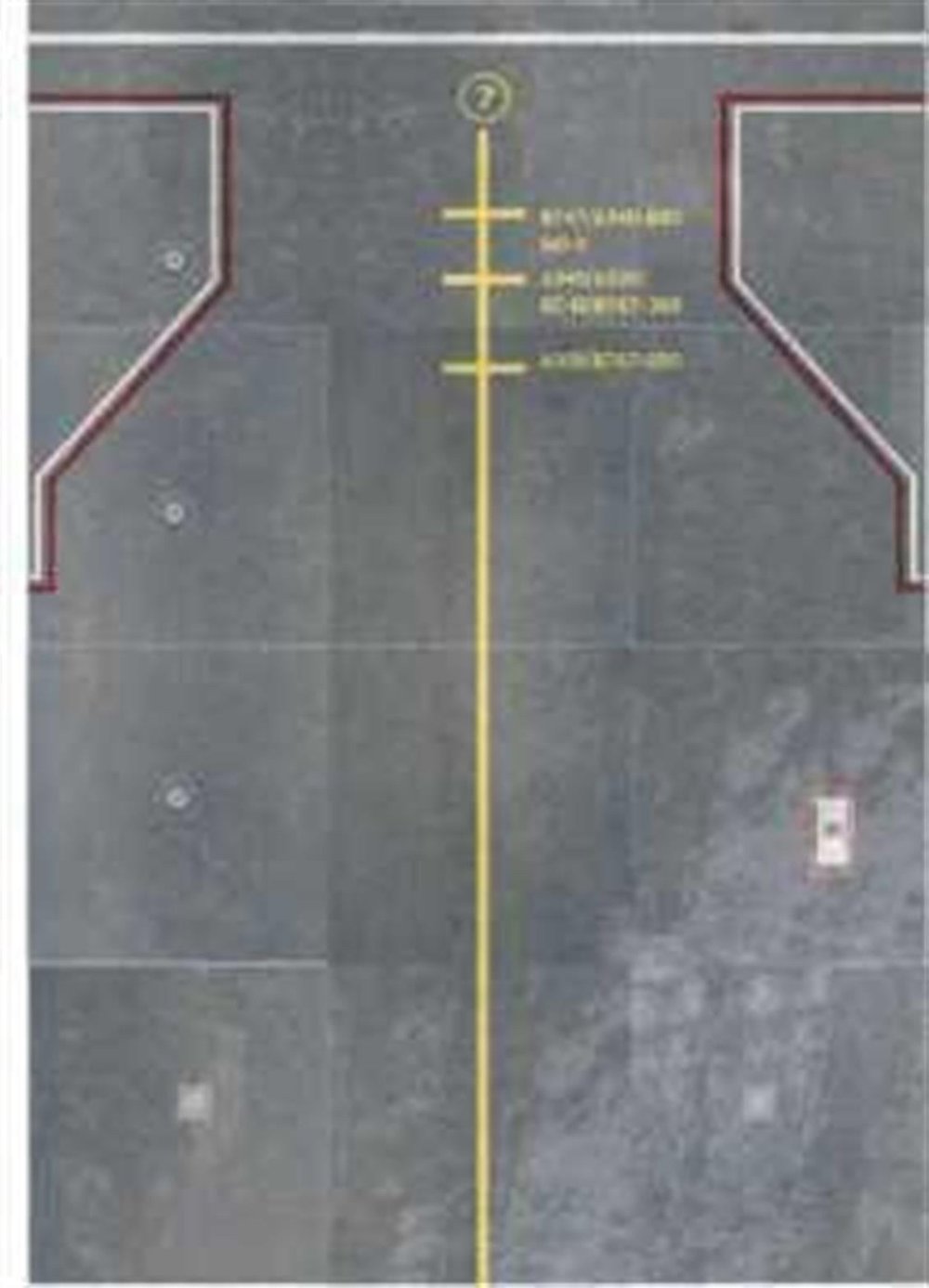 Nazca Decals PP2 1/144 Ölçek, Parking Plate-Desıgn 2- A4 Ebat, Kartona Renkli Baskı