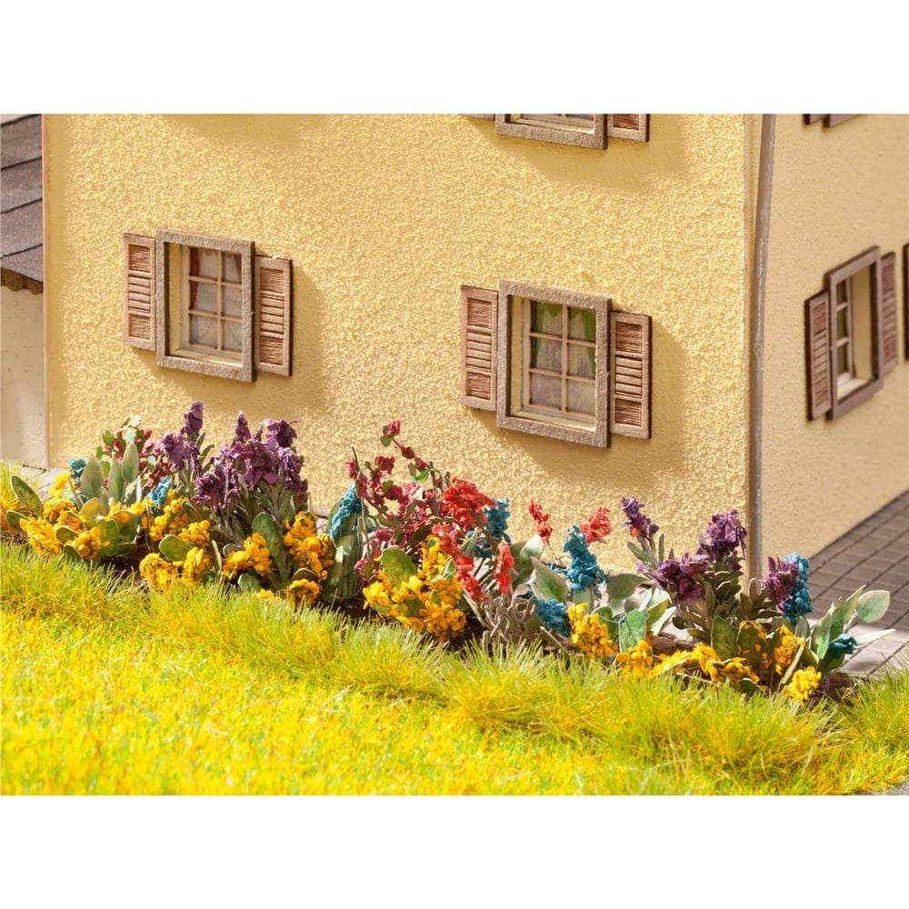 Noch 14050 Karışık Bahçe Çiçekleri, 17 Adet, Diorama Malzemesi